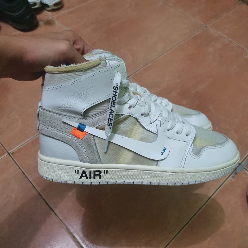 NIKE AIR JORDAN 1 X OFF WHITE SECOND
