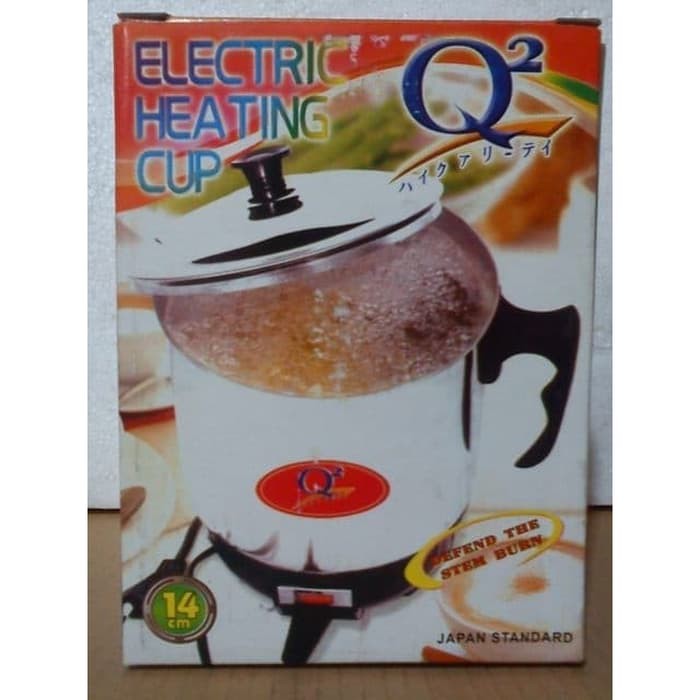 Mug Elektrik Q2 14 cm / Alat Masak Praktis Mug Elektrik