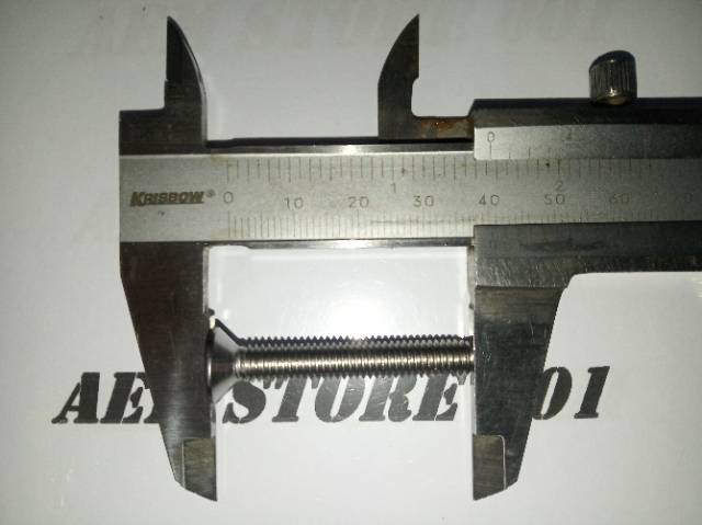 Verseng L M6 X 40 (4cm) stainless 304