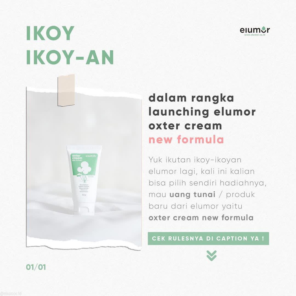 {PakehHemat} Elumor Oxter Cream &amp; Oxter Gel Original