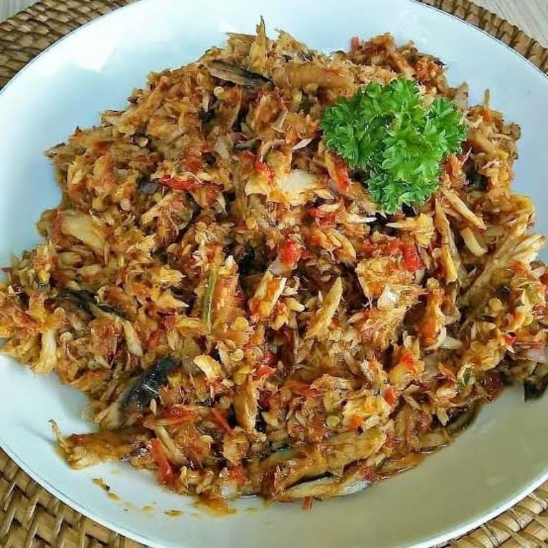 

tongkol suwir bumbu khas manado