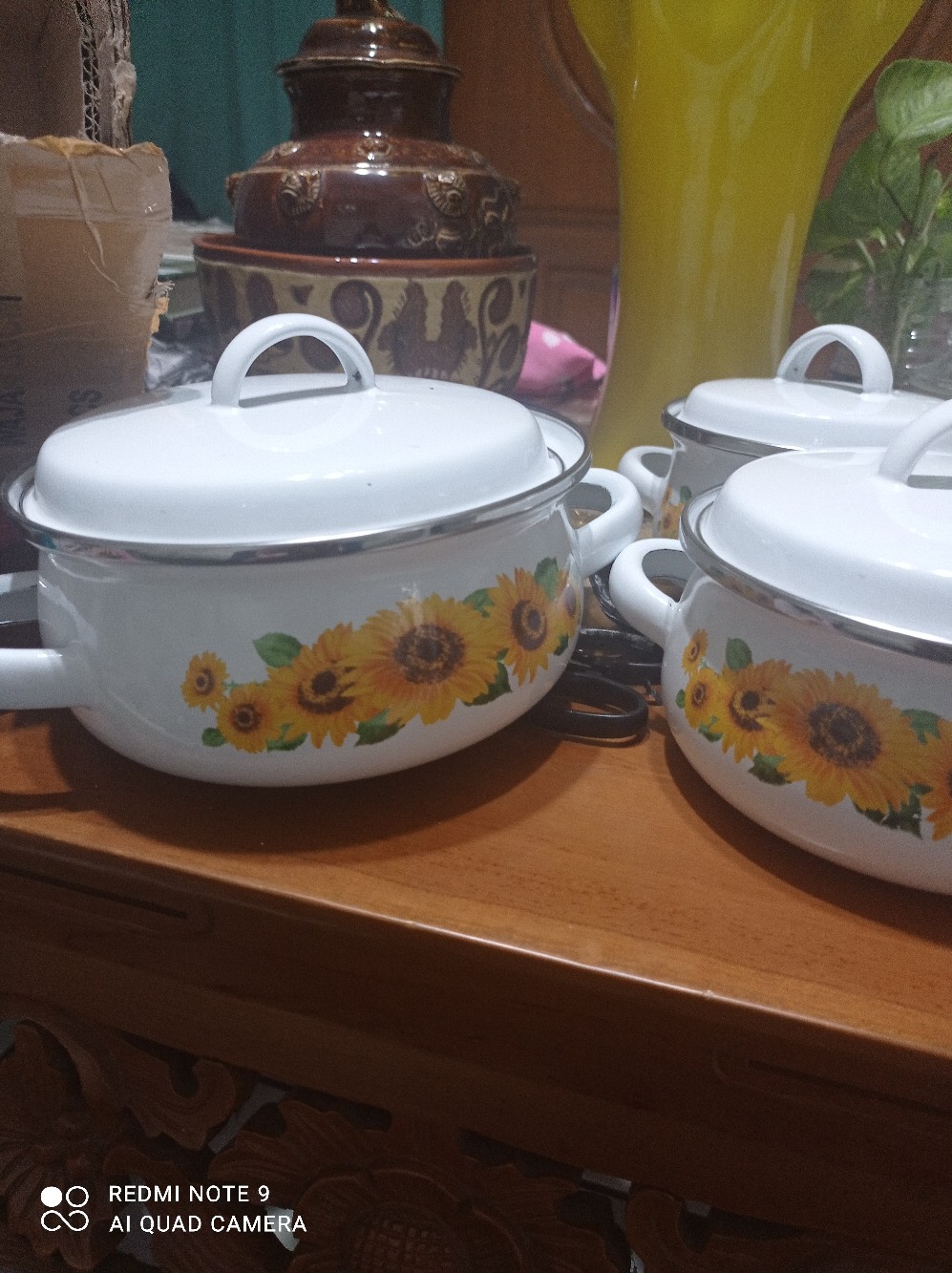 Baltimore Porcelaine Enamel 6pcs Cookware Set(3 Bowl 3tutup)