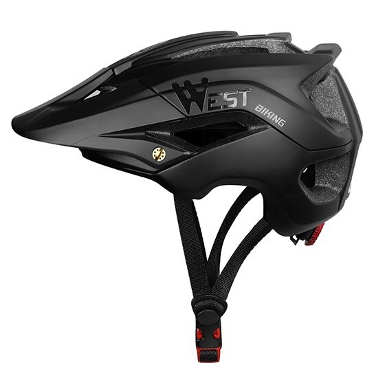 Helm Sepeda Cycling Helmet Trail XC MTB - TK-YP0708078 - 1LHA08BK Black