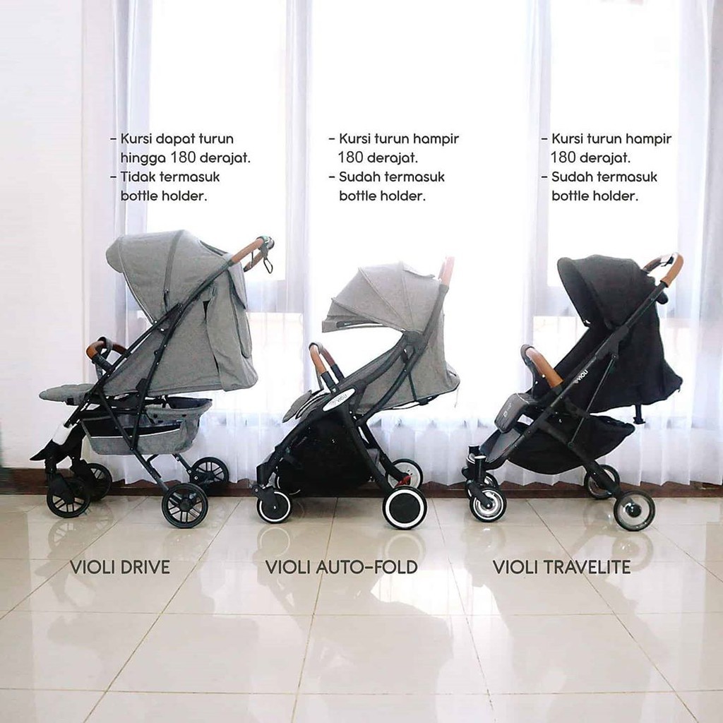 Violi Drive Baby Stroller (Kereta Dorong Bayi)