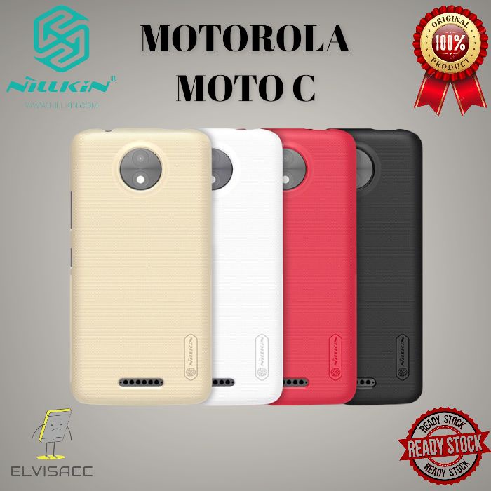 MOTOROLA MOTO C NILLKIN HARDCAASE FROSTED SHIELD ORIGINAL