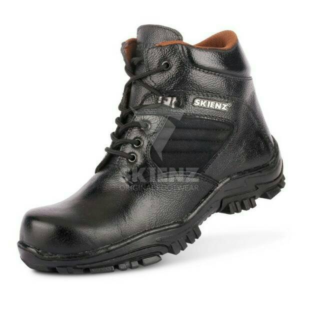 STUMPS X SKIENZ I sepatu boots zipper CORDURA lapangan resleting