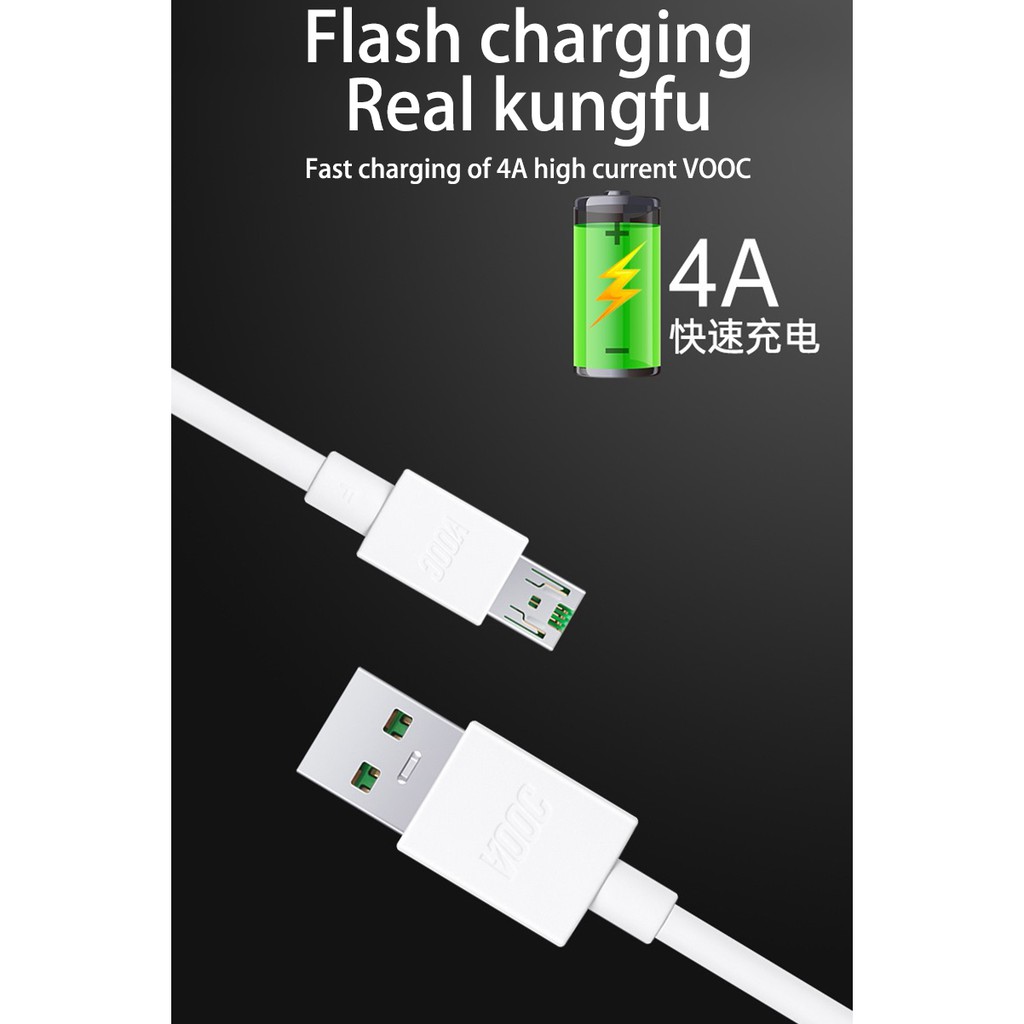 【33LV.ID】 charger oppo vooc 4a fast charging ak-779