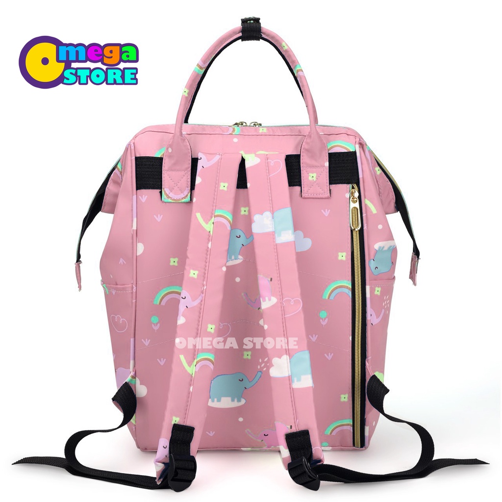 Diaper Bag Multi-Function Tas Travel Perlengkapan Bayi Multifungsi Mom&amp;Baby Bag Korean Fashion Tas Ransel Wanita 232