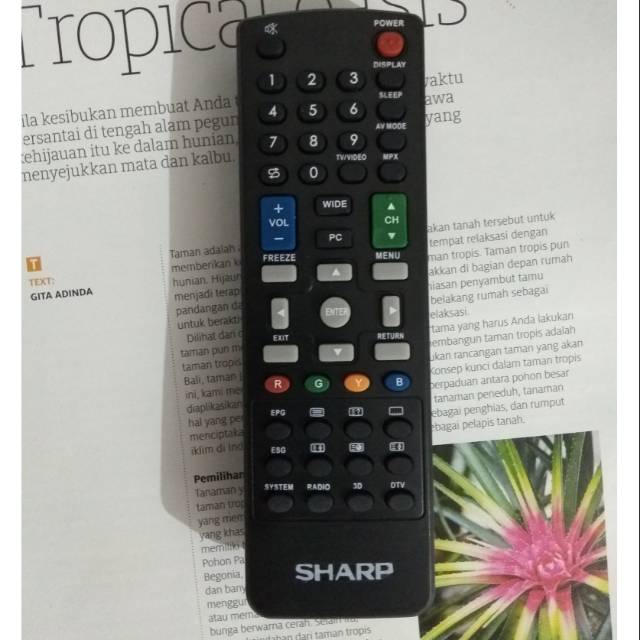 REMOTE/REMOT TV LCD/LED SHARP AQUOS 32&quot; MULTI UNIVERSAL