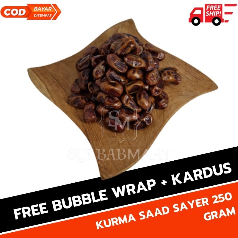 

Kurma Saad Sayer 250 Gram / Kurma Paling Murah / Oleh Oleh Haji Umroh