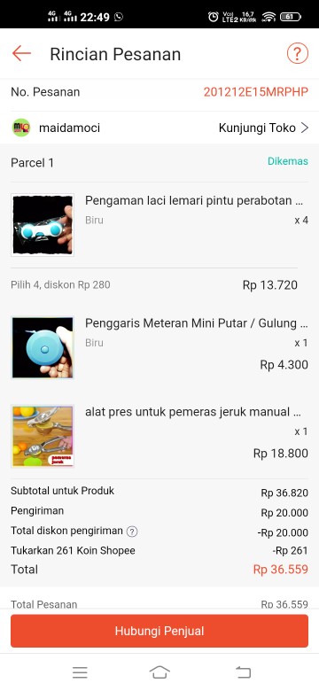 Alat Pres Untuk Pemeras Jeruk Manual Orange Tool Press