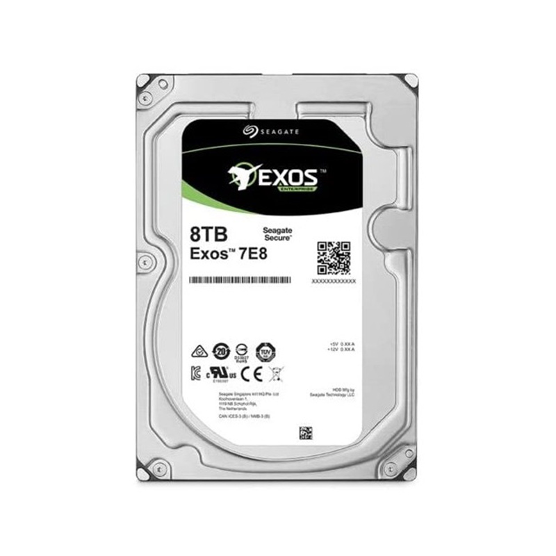 SEAGATE EXOS 8TB 3.5 7200RPM 256MB SATA HDD