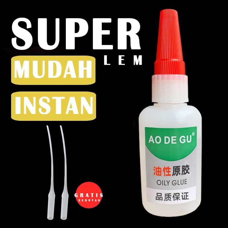 

Lem Super Glue Serbaguna Cairan Super Perekat Kuat Lem Korea G Lem Sepatu Lem Setan