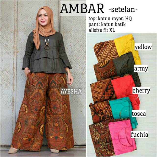 

Warna ambar set