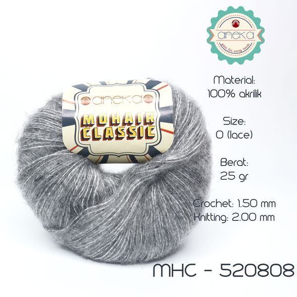 Benang Rajut Katun Mohair Classic / Mohair Classic Yarn - 520808