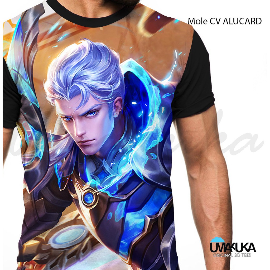 Baju Tshirt Kaos 3d Game Mobile Legend Alucard Skin Epic Premium