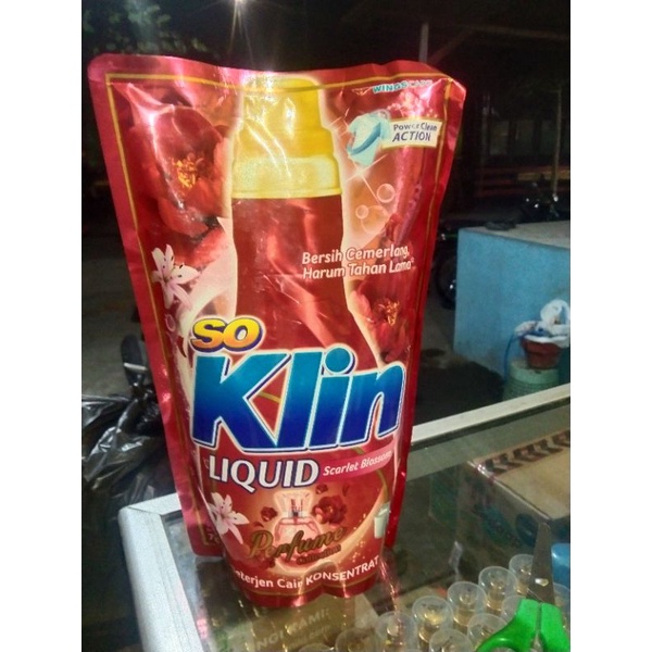 Soklin deterjan cair 750ml