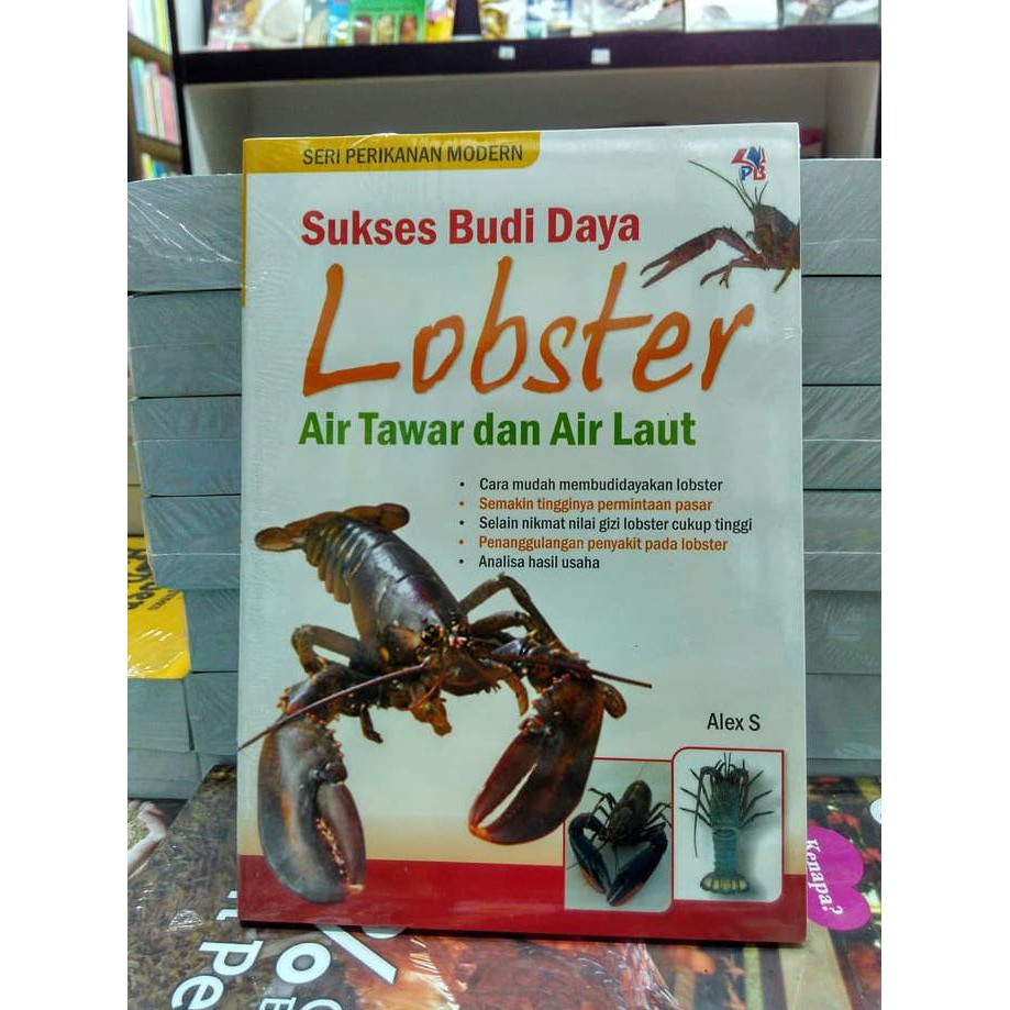 BUKU SUKSES BUDI DAYA LOBSTER AIR TAWAR DAN AIR LAUT
