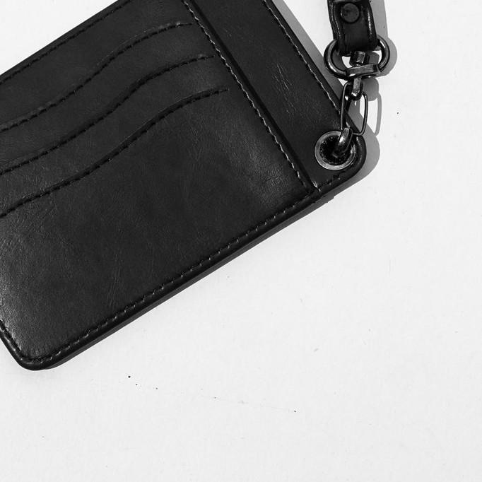 HIGHTY Black Cardholder Lanyard