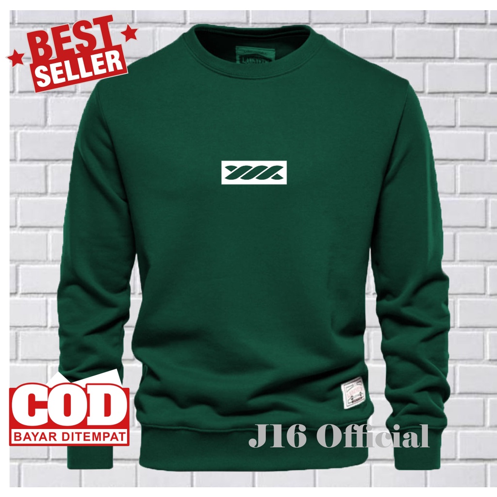 WDZG CREWNECK sweater Distro Pria Bahan Fleece Tebal Premium