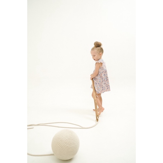 DINOANDBUNNY - RUFFLE DRESS DISNEY - Bohopanna X Tinker Bell - Dress Bayi dan Anak Perempuan - Baju Bayi