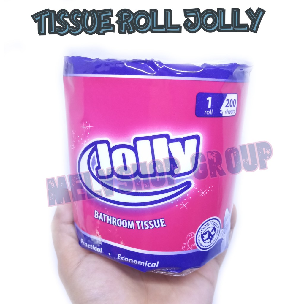 Tissue Jolly Roll / Tisu Jolly Gulung / Tissu Isi 200 Sheet