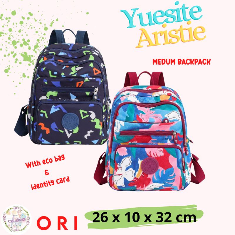 TAS RANSEL YUESITE ARISTIE MEDIUM BACKPACK SEDANG IMPORT CYUTEBAGS