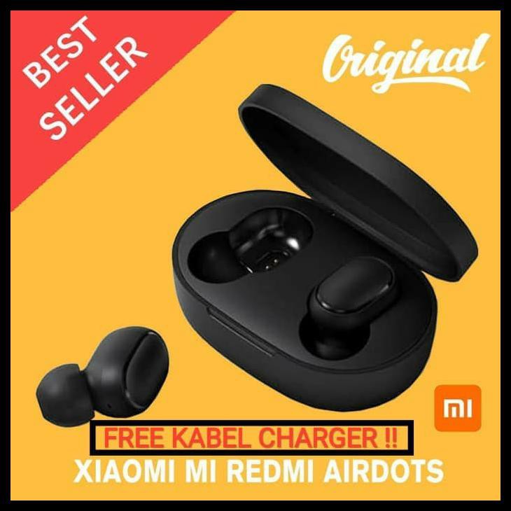 HEADSET BLUETOOTH XIAOMI AIRDOTS ORIGINAL MI AIRDOTS WIRELESS EARPHONE