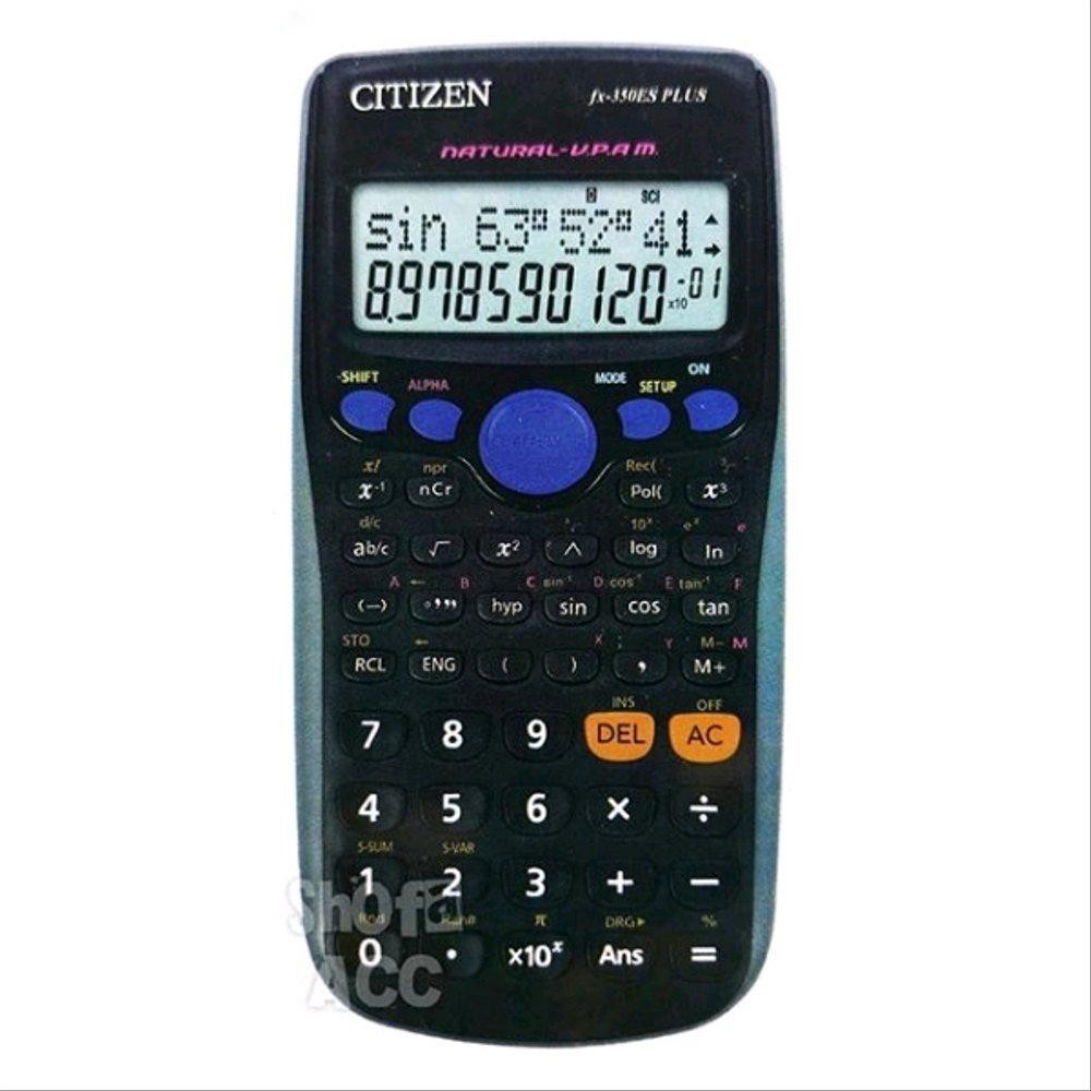 

KALKULATOR SCIENTIFIC CITIZEN FX 350 ES Plus tools