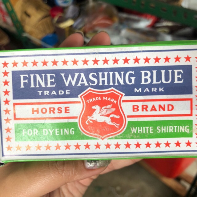 Blau (fine washing blue) horse brand