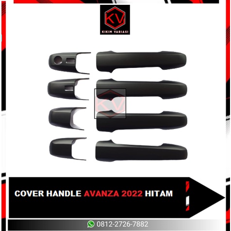 COVER HANDLE AVANZA 2022 HITAM