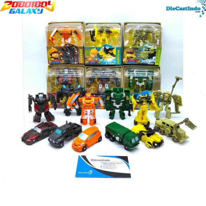 Mainan Anak - Boboiboy Galaxy Robot Transformasi / Berubah - 1 Set