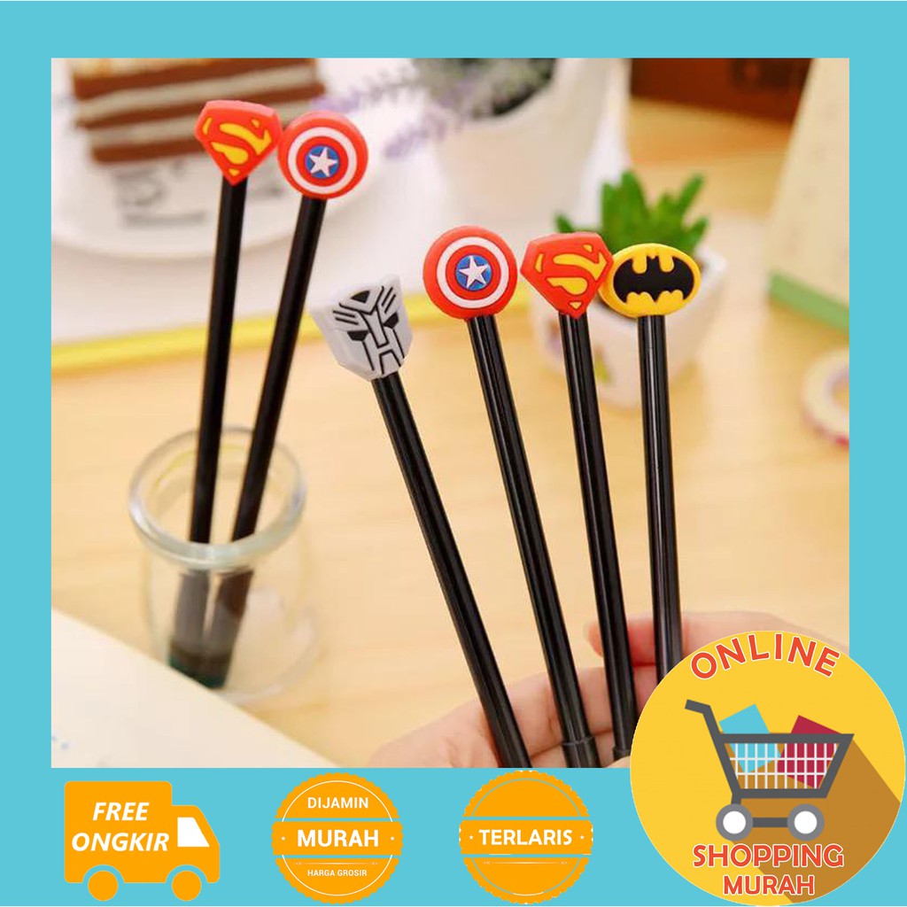 

[O.S.M] PULPEN KARAKTER SUPER HERO - PENA KARAKTER SUPER HERO - STATIONARY