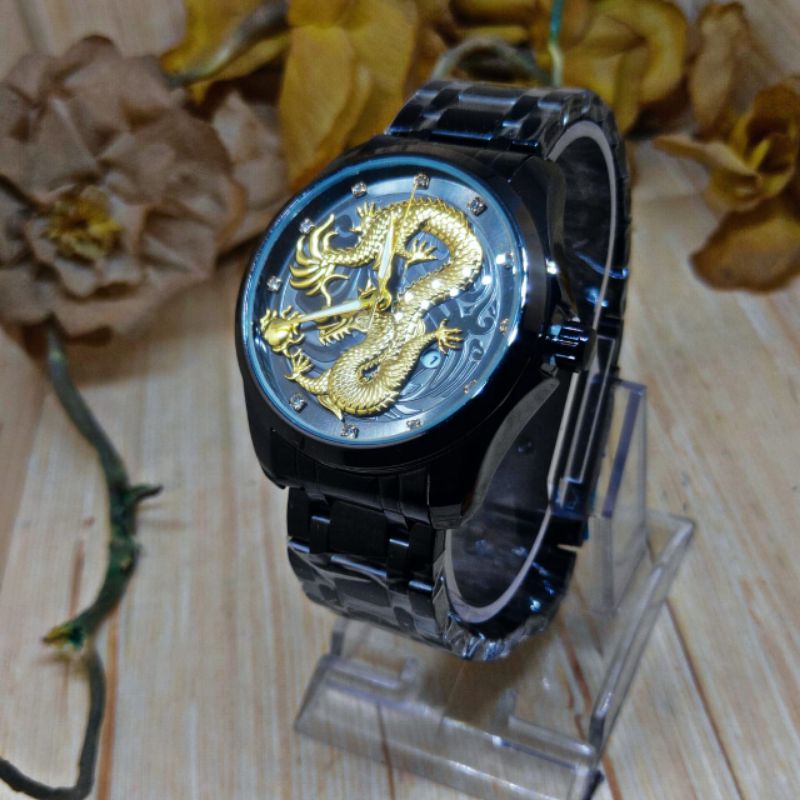 READY JAM TANGAN PRIA MOTIF NAGA.