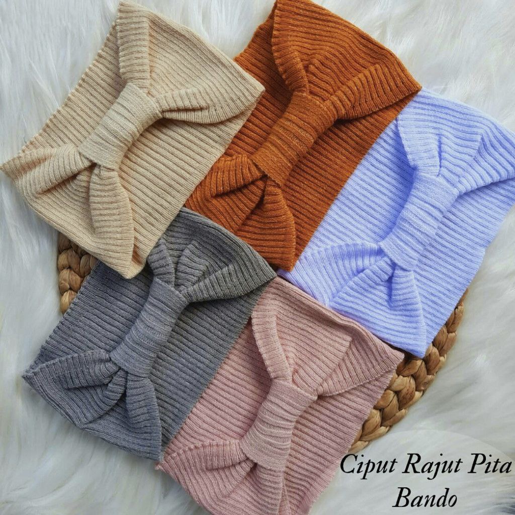 INNER BANDANA PITA RAJUT PREMIUM - CIPUT BANDO POLOS  BAHAN RAJUT PREMIUM