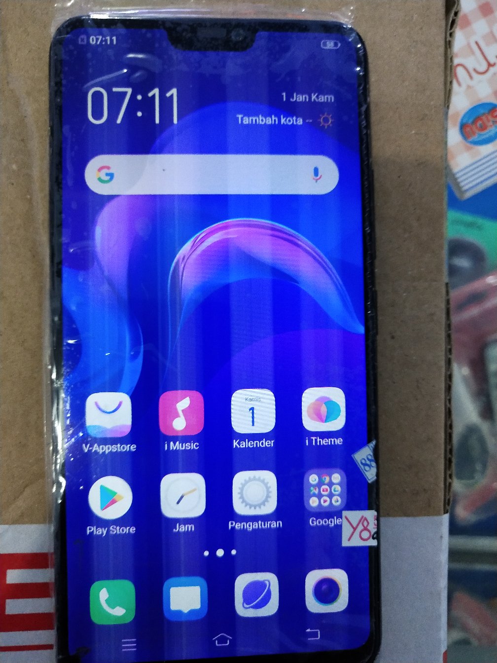 Lcd Touchscreen Vivo V9 - Y85 / 1727 - 1723 Original Vivo