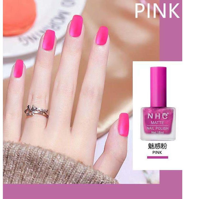 COD Kutek NHC Import Kutek Korea Nail Polish Non Peel Off Kutek Halal Cat Kuku