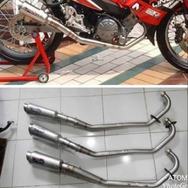 Knalpot ROADRACE 200cc UP Jupiter MX - MX King Pro Liner