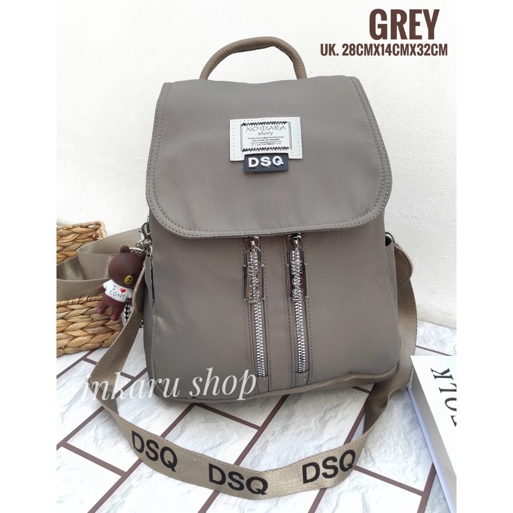 RANSEL WANITA IMPORT DSQI 2IN1 6666#