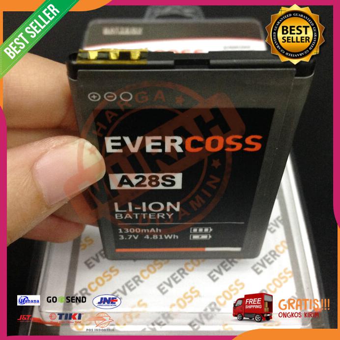 Acc Hp Baterai Evercoss A28S 1300Mah Ori Oem