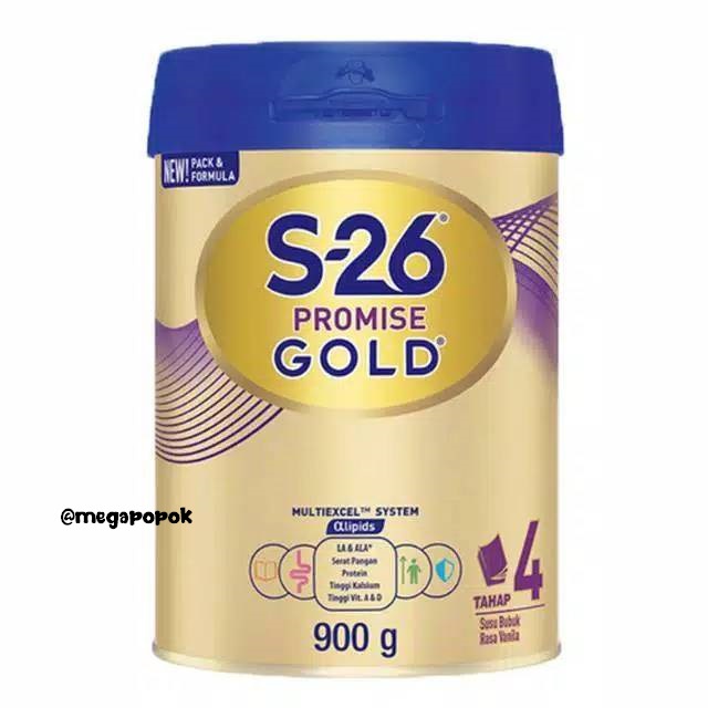 S-26 Promise Gold Tahap 4 Usia 3-12 Tahun 900gr/megapopok