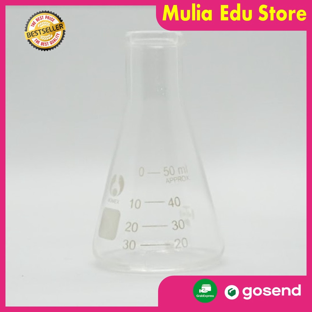 Labu Erlenmeyer 50 ml