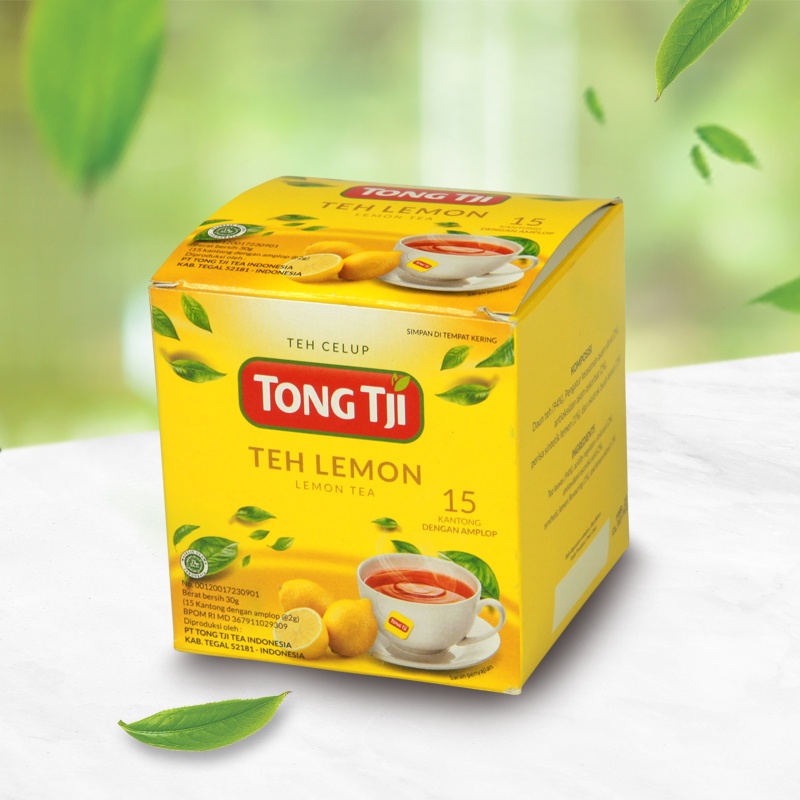 

Tong Tji Lemon Tea 15s, Teh Celup per Karton isi 24 pack