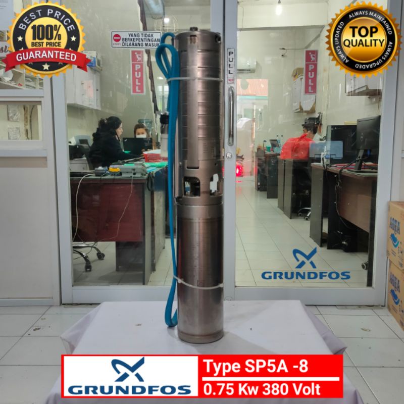 Jual Pompa Celup Sumur Bor Inch M H Submersible Pump Sp A Grundfos Shopee Indonesia