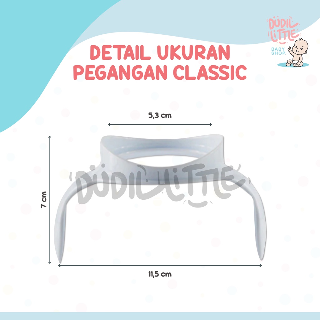 Pegangan Gagang Botol Susu Avent CLASSIC &amp; NATURAL Untuk Botol Susu Bayi