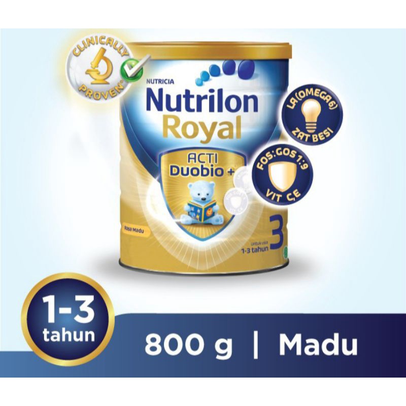 Nutrilon Royal 3 Madu 800 gram Susu anak 1-3 Tahun