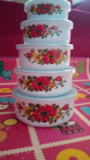 Mixing Bowl 5 Susun (enamel)