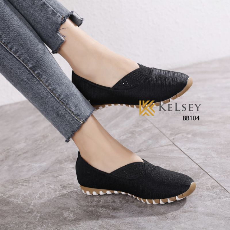 Kelsey Sepatu Flat Shoes Wanita  BB104