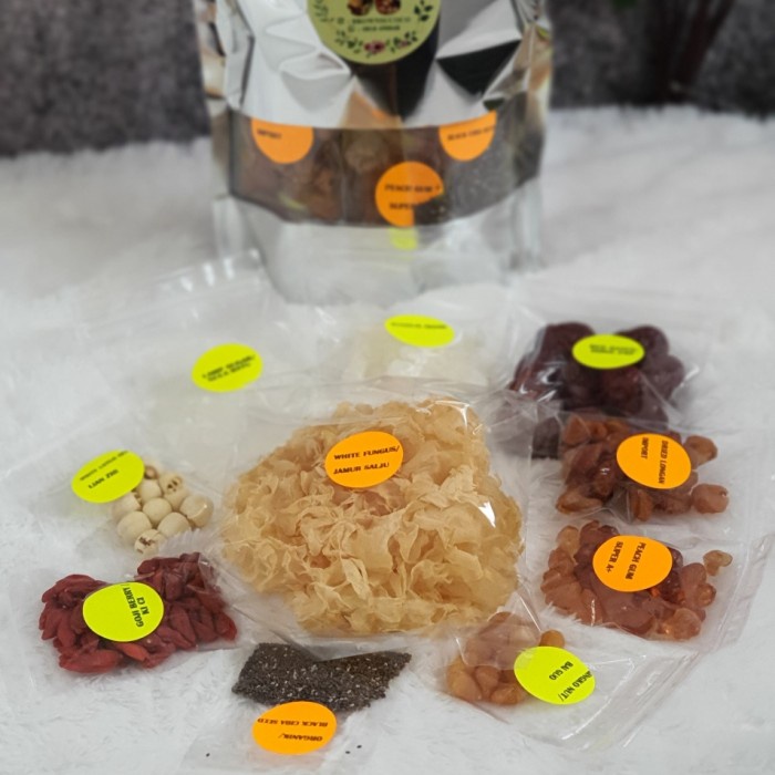 

paket Peach Gum Collagen Dessert Premium