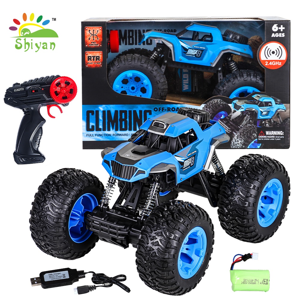 [Shiyan] mainan rc mobil strom riders remote control big monster truck produk terbaru model cas